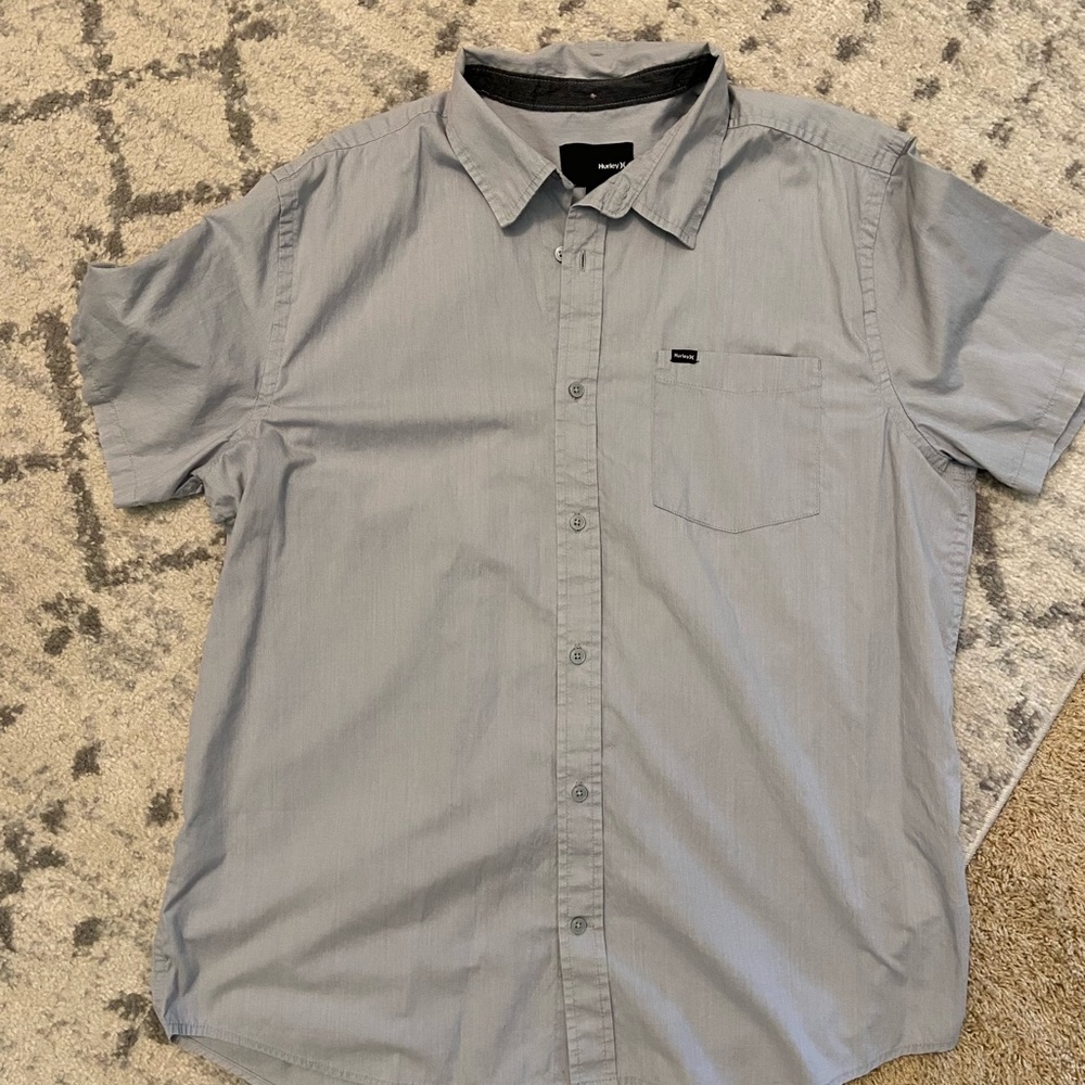 Hurley short sleeve button up
